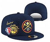 Nuggets Team Logo Navy 75th Anniversary Adjustable Hat YD,baseball caps,new era cap wholesale,wholesale hats